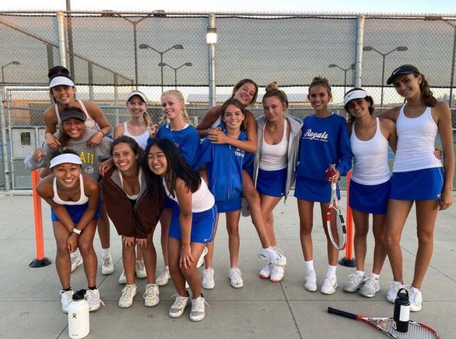 Girls Tennis at San Marcos