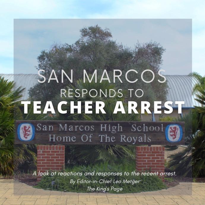 San Marcos Response to Teacher Arrest