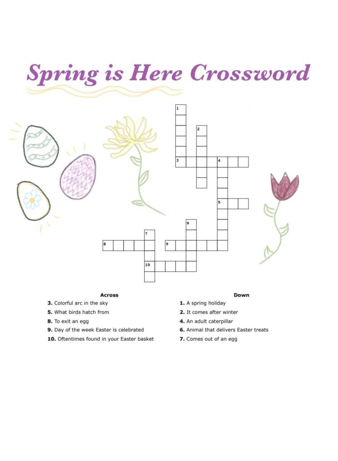 Spring is Here Crossword