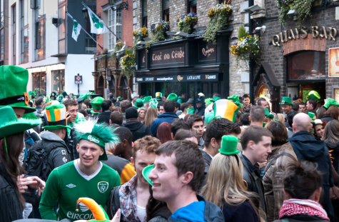 A St. Patricks Day celebration in Dublin