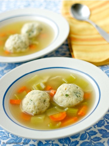 Matzah ball soup, Image courtesy of Creative Commons