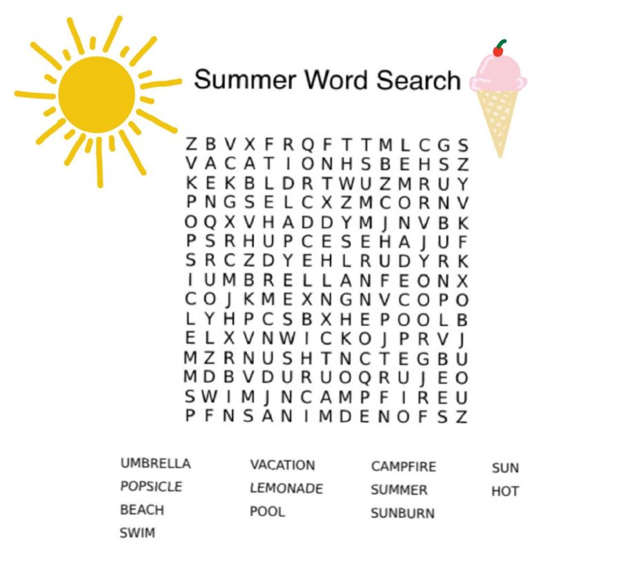 Summer+Word+Search