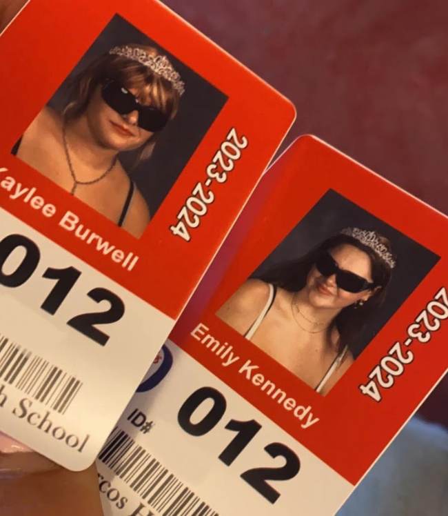Two Seniors ID cards