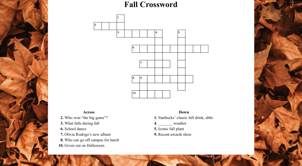 Fall Crossword
