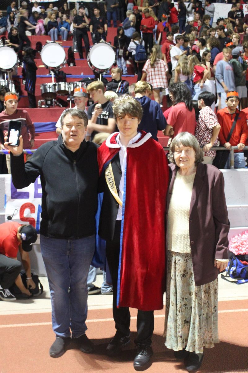 Neal Ludlow was crowned this years Homecoming Royalty at the last football game.