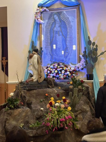 The Lady of Guadalupe alter at Our Lady of Guadalupe Church