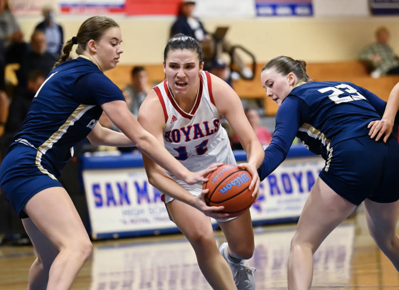 San Marcos Royals vs Dos Pueblos Chargers Girls Varsity Basketball ...