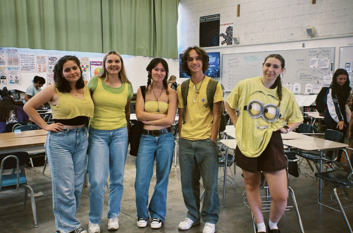 KP staff and next gen participating in Yellow Shirt Tuesdays.