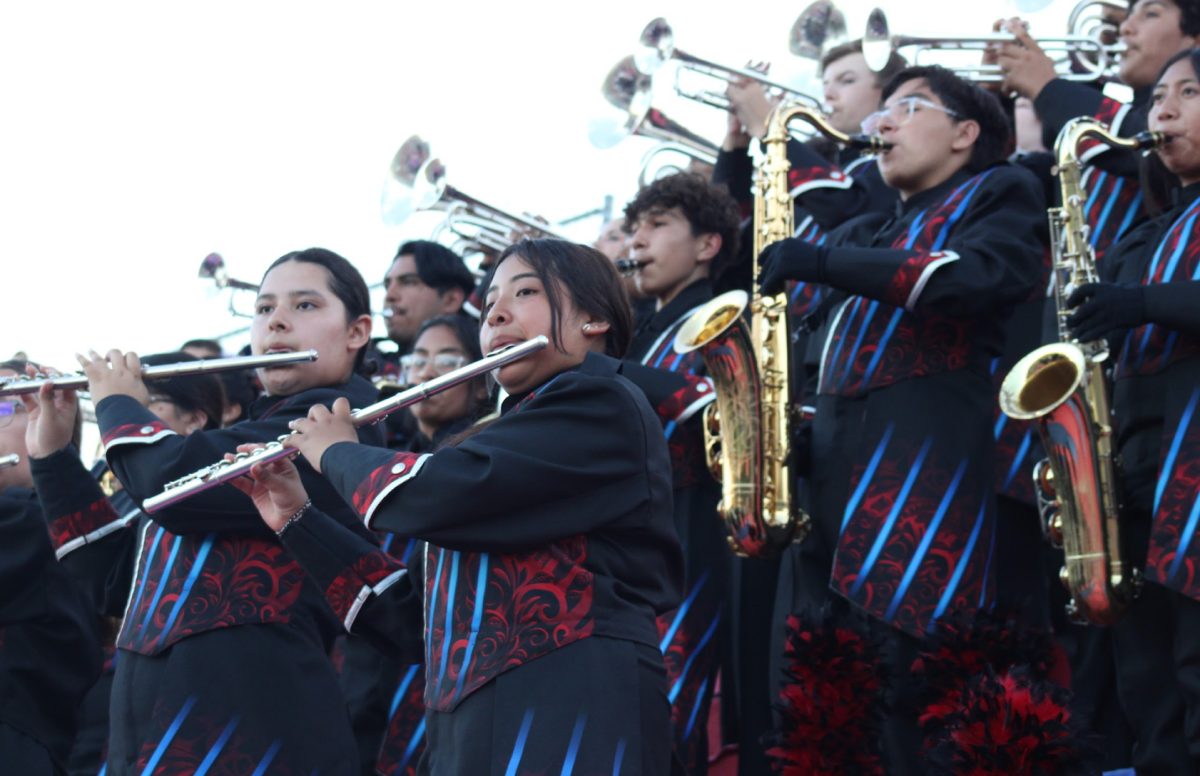 Marching Band Runs Camino Real