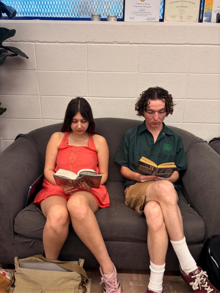 King’s Page writers enjoy reading, a great hobby to pick up this spring!