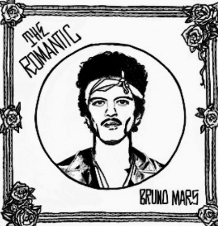 Bruno Mars' new album cover